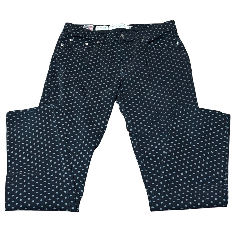Fabrizio Gianni Y2K Polka Dot‎ Skinny Jeans Size 8